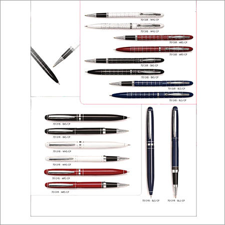 Twist Action Metal Ball Pens  & Pull Cap Roller Pens