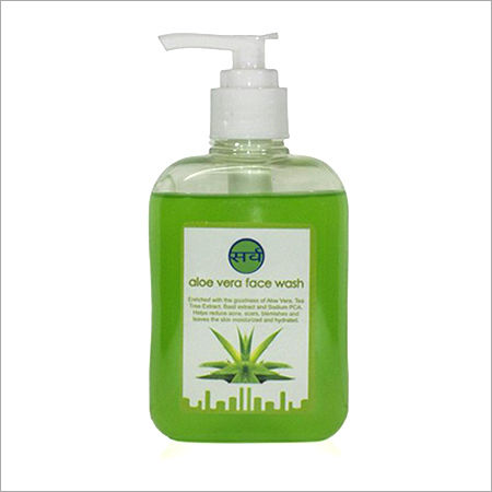 Black-Brown Aloe Vera Facewash