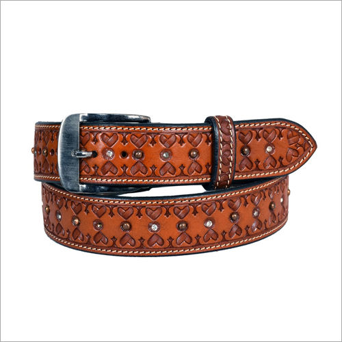 Mens Designer Leather Belt