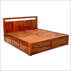 Wooden Box Bed