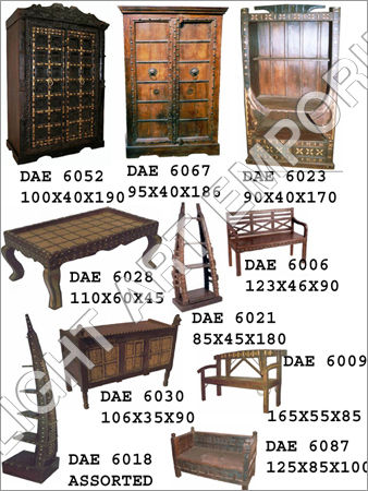 Wooden Cart Furniture