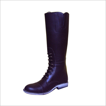 Blue Knee Boots