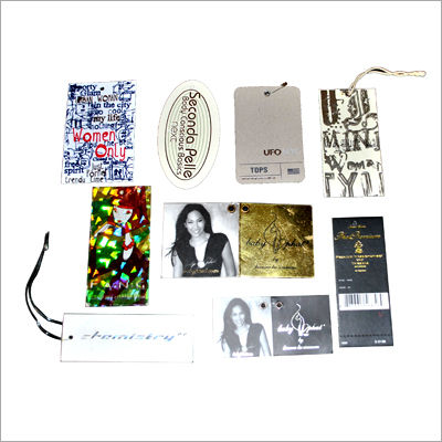 Printed Tags - Customizable High-Quality Paper Material, Various Shapes and Colors, Easy to Use