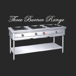 Three Burner Range