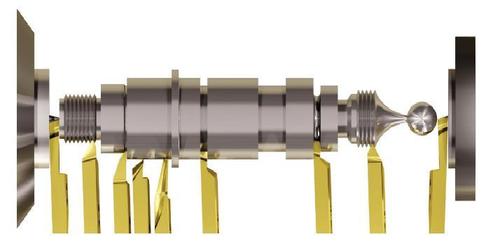 Radial Turning  K type Inserts And Toolholders