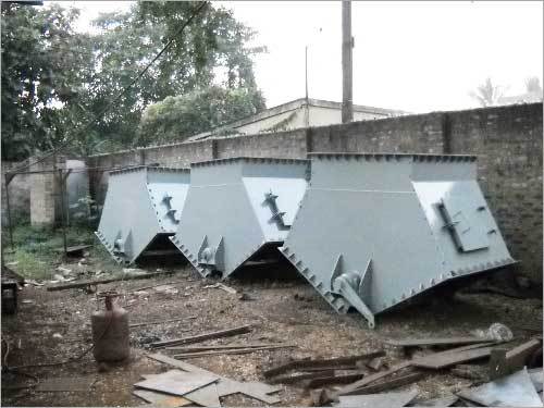 Rubber Fabricated Chute