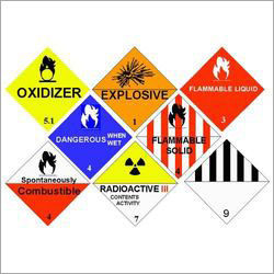 Hazardous Labels - Self-Adhesive Bio-Degradable Material | Water-Resistant, Eco-Friendly Disposal for Dangerous Goods