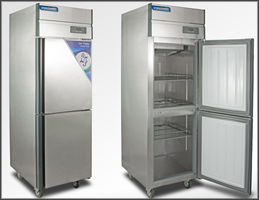 Low Freezer - Stainless Steel, 760x610x1945mm Dimensions | -15Â°C to -20Â°C Temperature Range, Digital Display, Energy-Saving Design, Adjustable Shelves