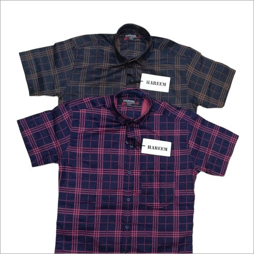 Mens Check Shirt