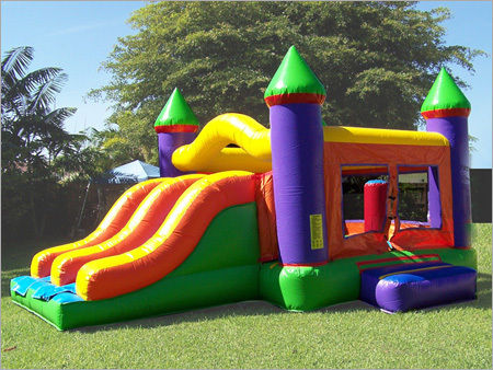 Double Slide Inflatable Bouncer