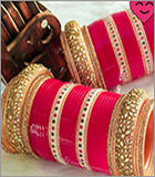 Studded Beads Bridal Chura