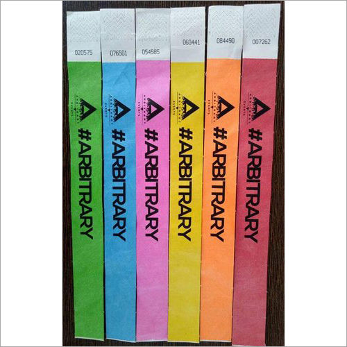 Waterproof Paper Wrist Band