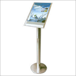 Stainless Angle Signage Stand