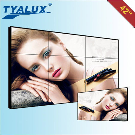 42" lcd video wall for security and advertising