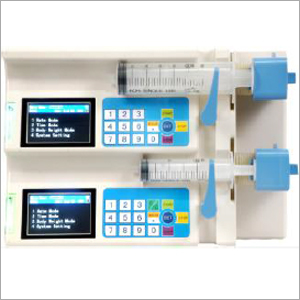 Double Channel Syringe Pump Age Group: For Adults