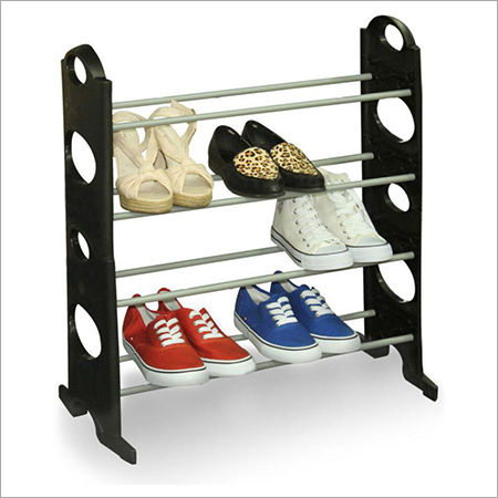 Plastic Metal Fancy Shoe Rack