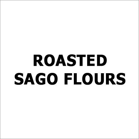 Roasted Sago Flours