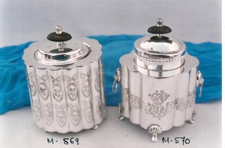 Silver Plated Catering Boxes