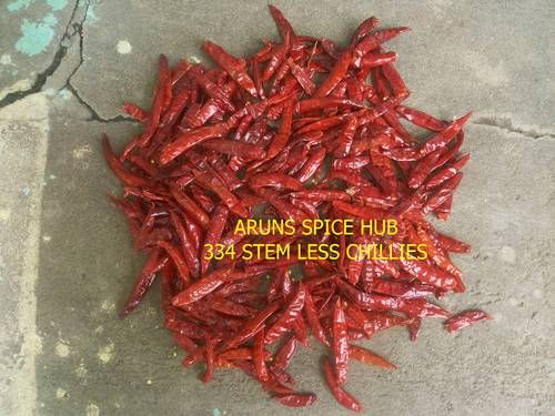 334 Stemless chillies