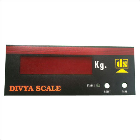 Digital Weighing Machine Sticker