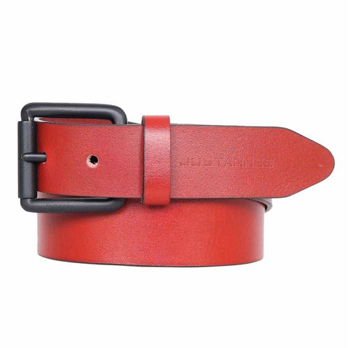 Black Oxidized Buckle Mens Belt