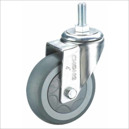 Single Ball Bearing Tpr Caster Wheel