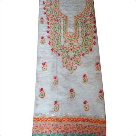 Embroidery Designer Neck Kurtis