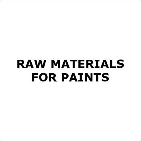 Raw Materials For Paints