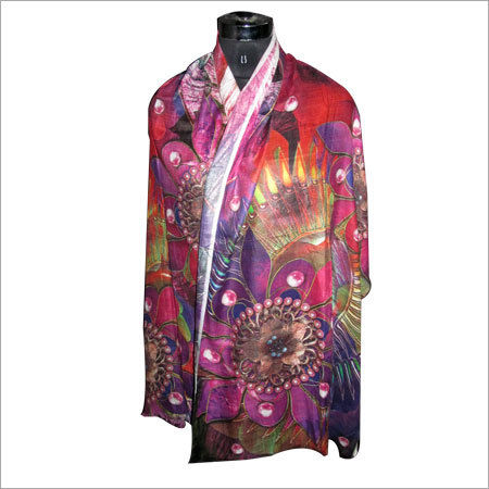 Ladies Flower Printed Shawls