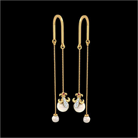 Ladies Gold Earings