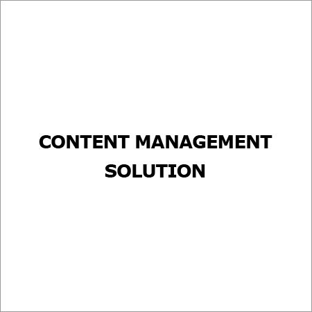 Content Management Solution