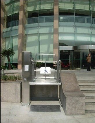 Stainless steel wheelchair lifts