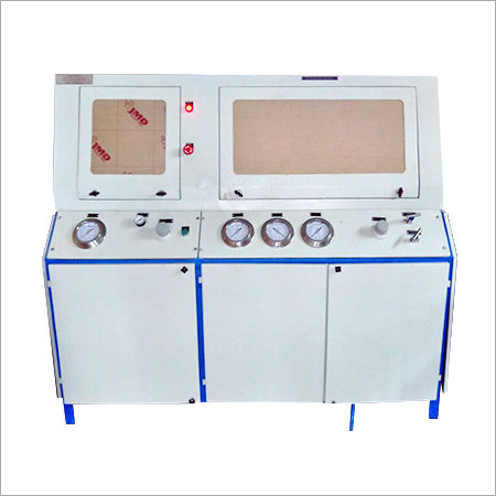 White Test Bench For Ferrule Fittings And Needle Valves