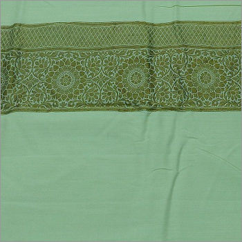 Designer Border Saree - Premium Cotton and Silk Fabric, Alluring Embroidered Border Design, Ideal for Festive Occasions