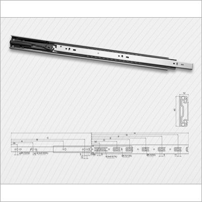 Soft Closing Aluminium Slides