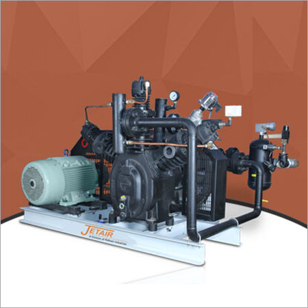 Booster Air Compressor - Compact Size, High Pressure Generation | Energy Efficient Design, Robust Build Quality