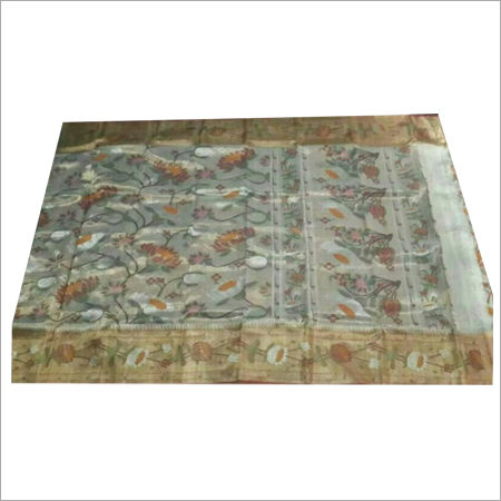 Handloom Kota Doria Sarees Double Tissu