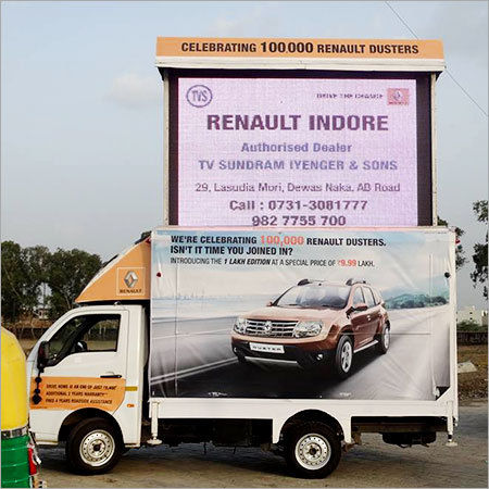 Hydraulic Advertising Vehicle