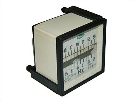 FREQUENCY METER VIBRATING REED TYPE