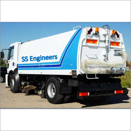 Sweeper - Stainless Steel, 6.5M Debris Container with 1100L Water Tank | Efficient Dust Suppression and Heavy-Duty Vacuum Blower