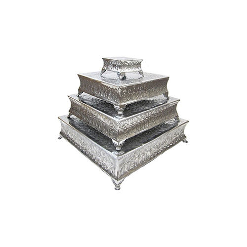 Aluminium Four Tiered Cake Stand