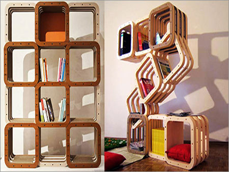 Wall Mounted Book Shelf