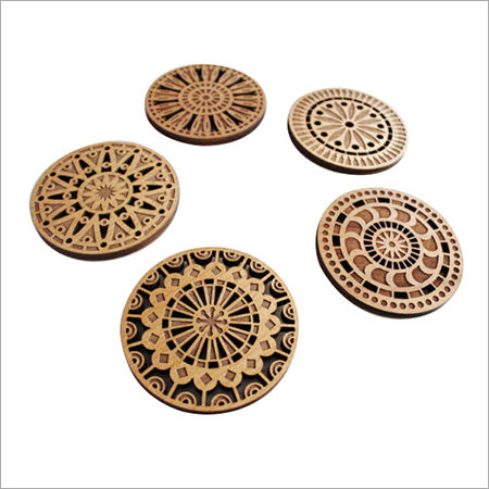 Coasters Engraving Laser Cut Services