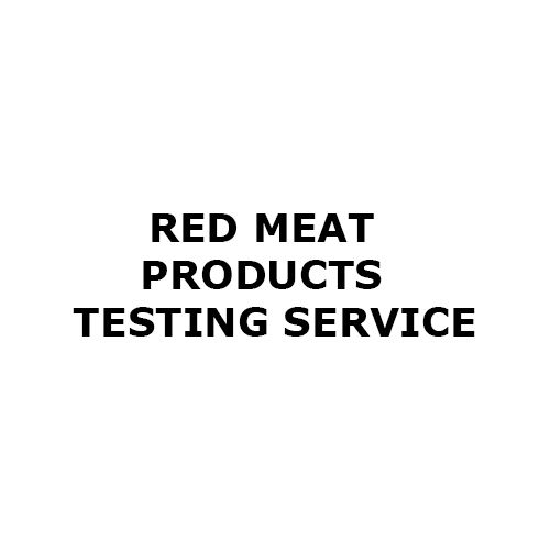 Red Meat Products Testing Service