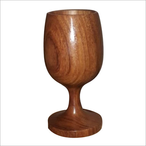 Wood Wooden Wine Glass