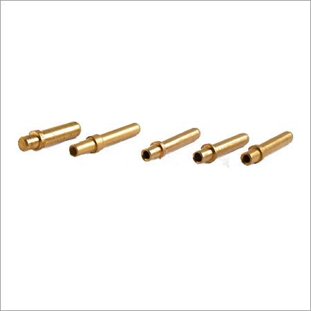 Brass Electrical Contact Pin (Co-axial Connector)