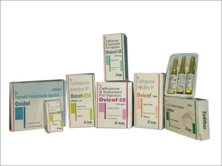 Parenteral Injectables Range