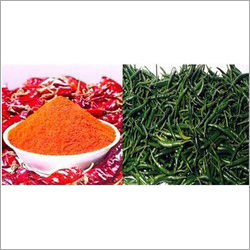 Red Chillies & Green Chillies