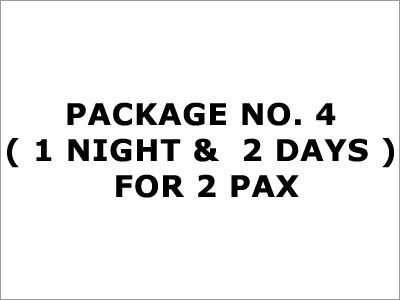 Package No. 4 (1 Night & 2 Days) For 2 Pax