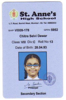 School Identity Cards